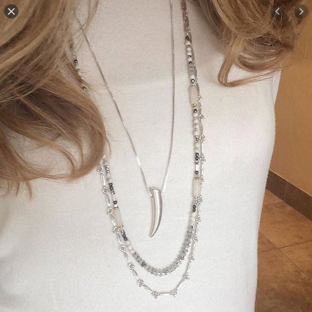 NIB 🐚Stella & Dot Tiburon ⛴ Layering Necklace